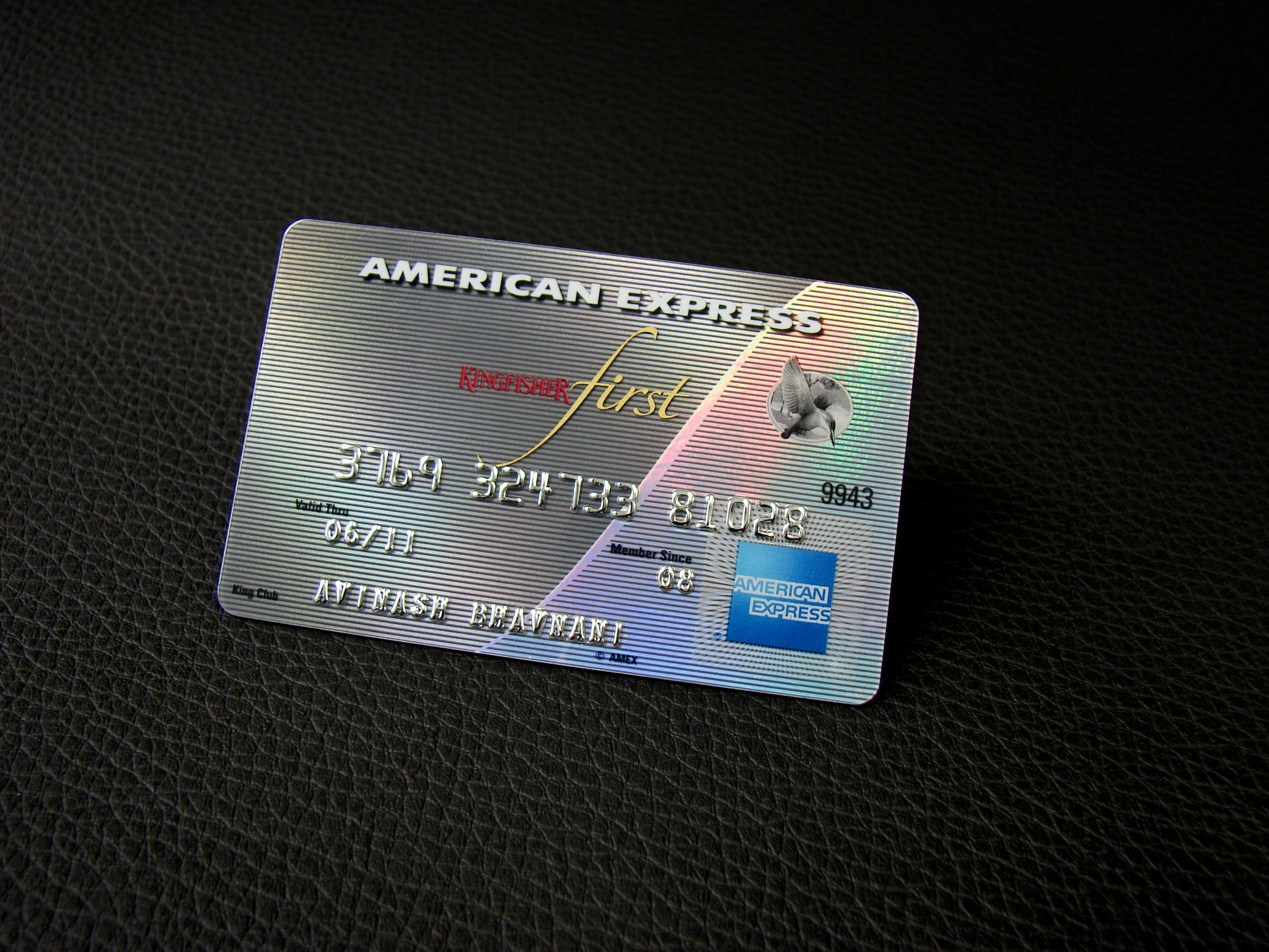 Amex Card - Umbrella Design